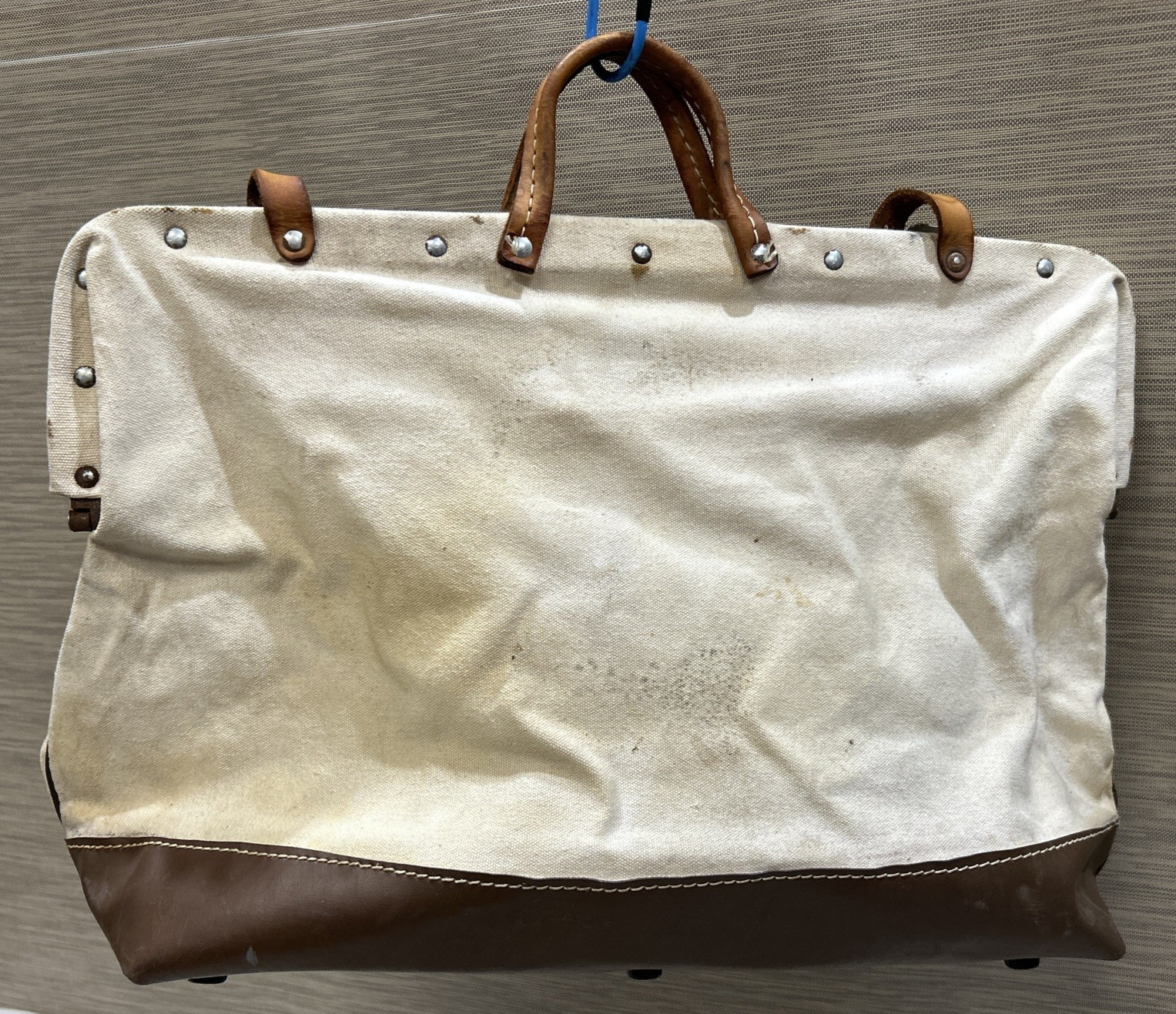Klein Tools #5120-20 Canvas And Leather Tool Bag