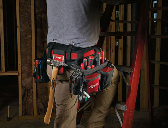Milwaukee 48-22-8110 Electricians Work Belt Tool Belt Stable Base – FedEx