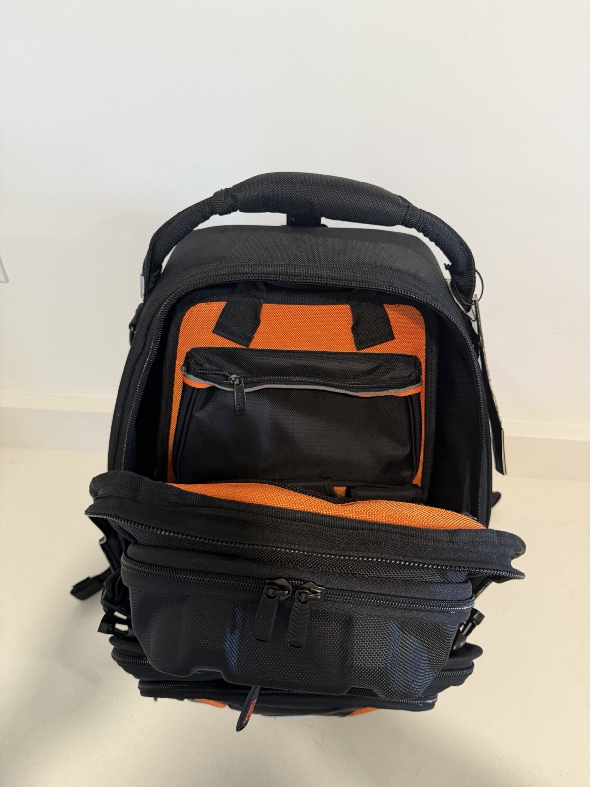 Klein Tools 55485 Tradesman Pro Tool Master Tool Bag Backpack, 48 Pockets