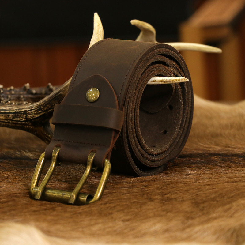 TOURBON Leather Tool Carry Holster Construction Tools Belt Ranger Work Rig Belt
