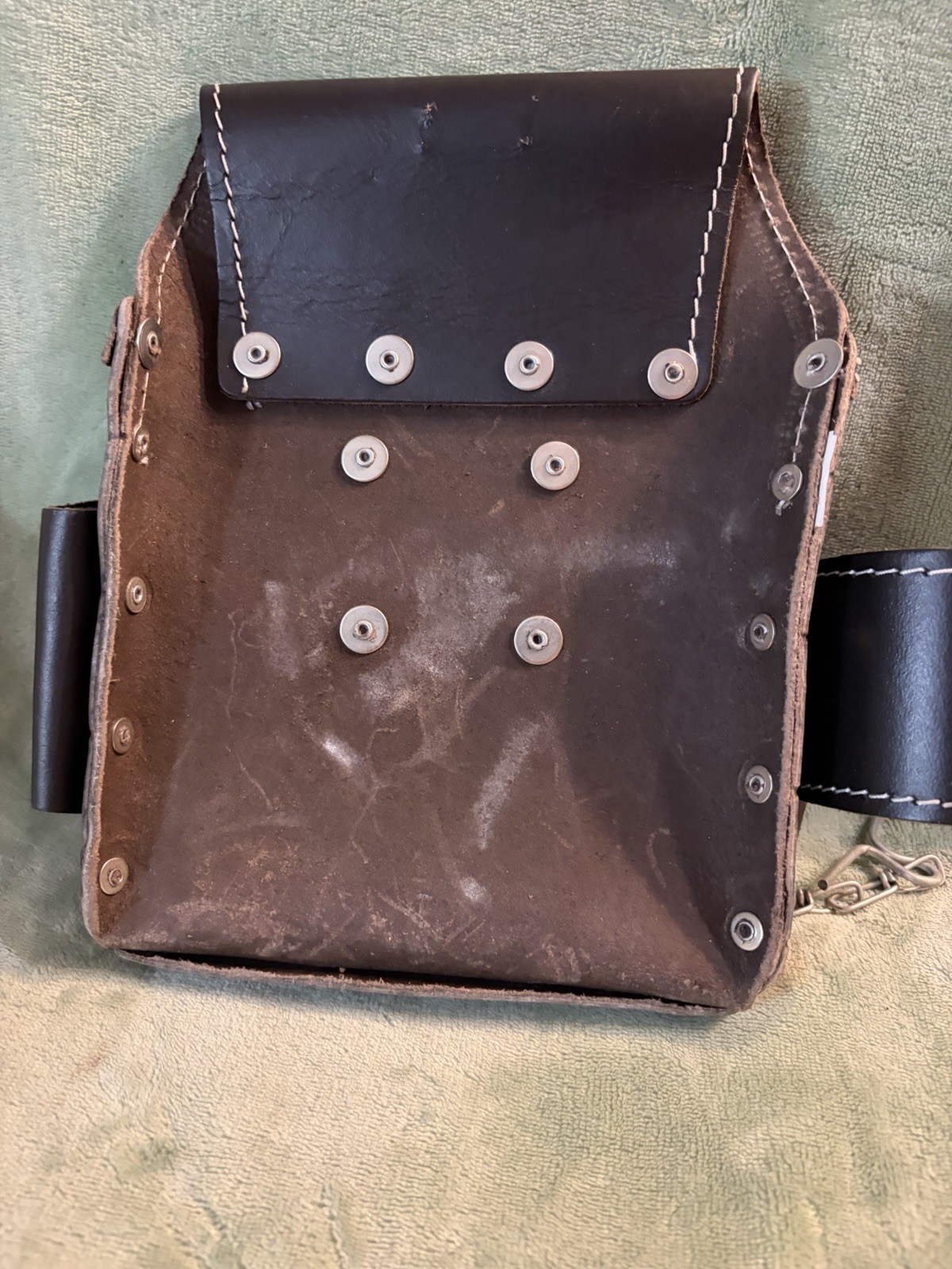 McGuire-Nicholas 526-CC Brown Professional Electrician Pouch