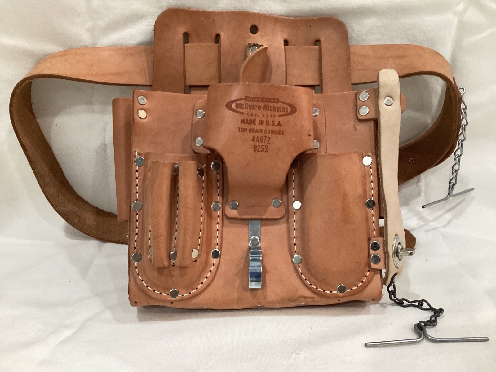 McGuire-Nicholas 4A672. 925S Electrician’s Tool Pouch and Belt
