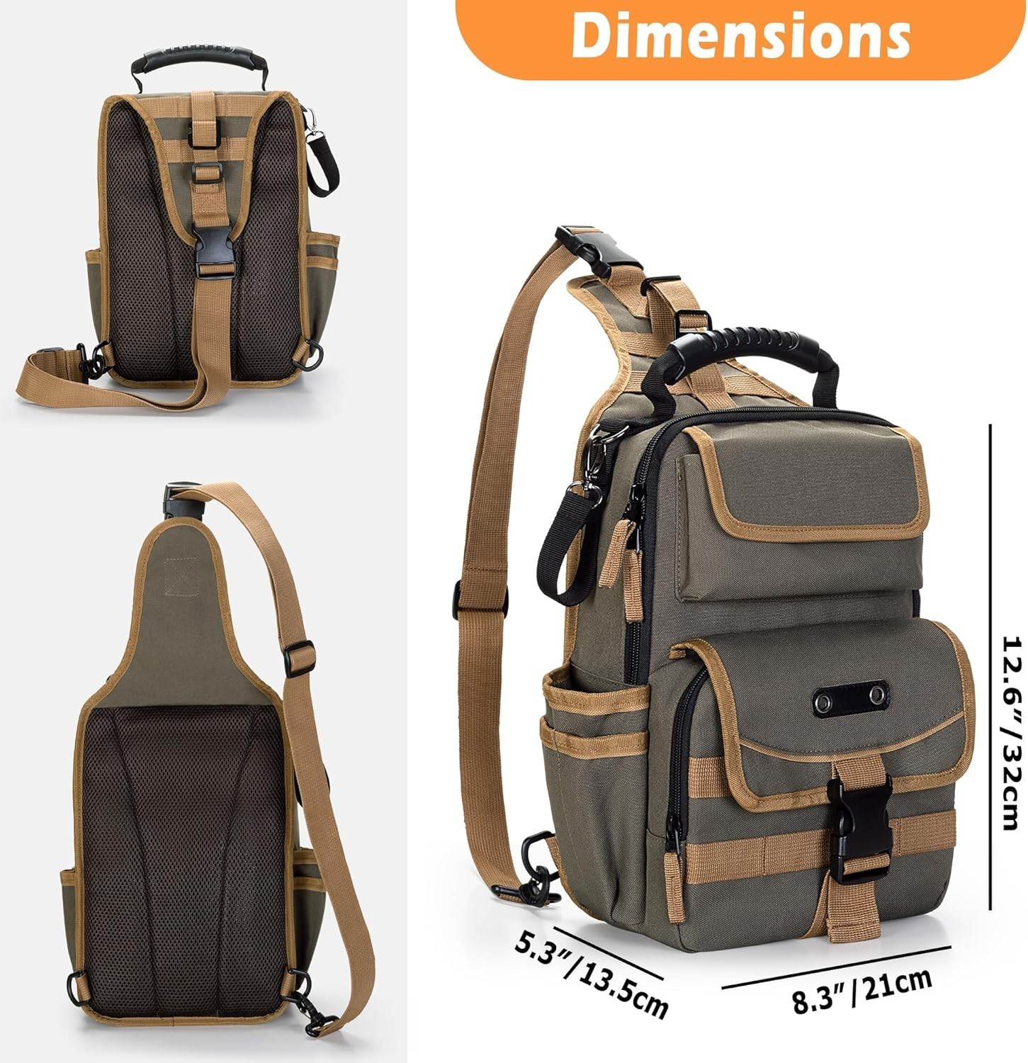 Electrician’s Tool Organizer – Heavy-Duty, Ergonomic & Spacious Design