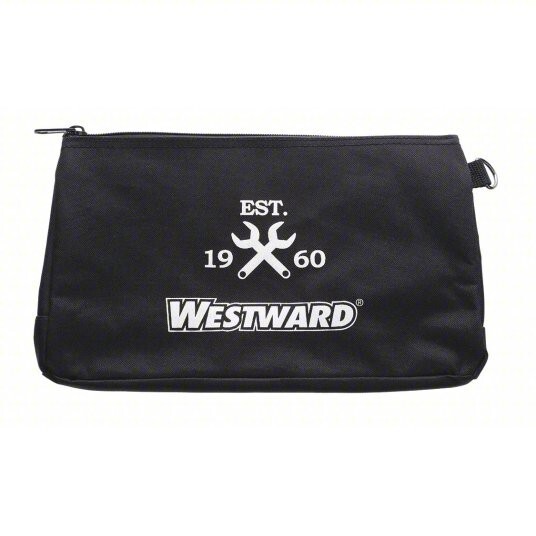 WESTWARD Tool Bag: Polyester! 12″ X 7 3/8″! Brand NEW Westward Zipper Tool Bag!
