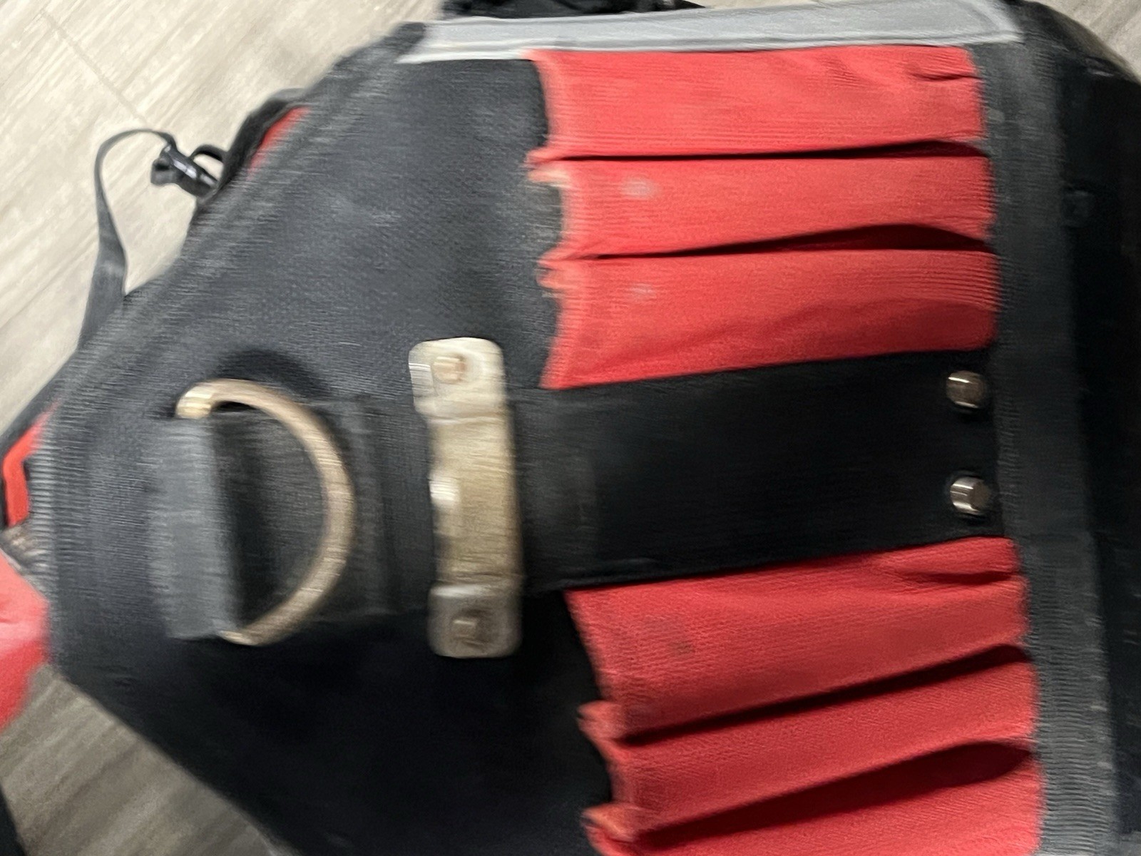 Milwaukee Packout Tool Bag Tote Fabric Red/Black with Handle
