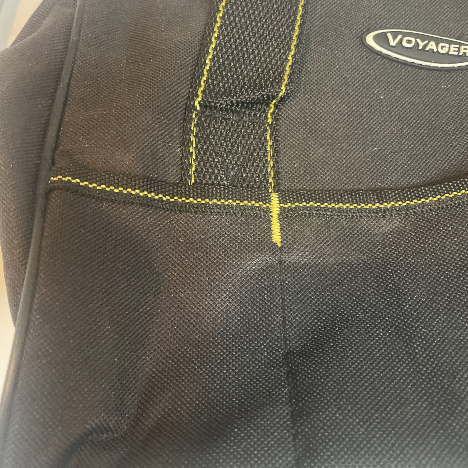 Voyager 12″ Portable Tool Bag with 21 Tool Pockets Large Opening 24 lb Capacity