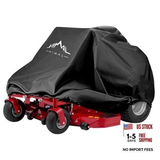Zero Turn Mower Cover, Heavy Duty 600D Polyester Oxford, UV Protection