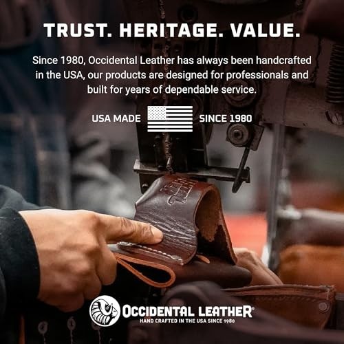Occidental Leather Clip-On 4-in-1 Tool and Tape Holder with Oxy Tool Shield