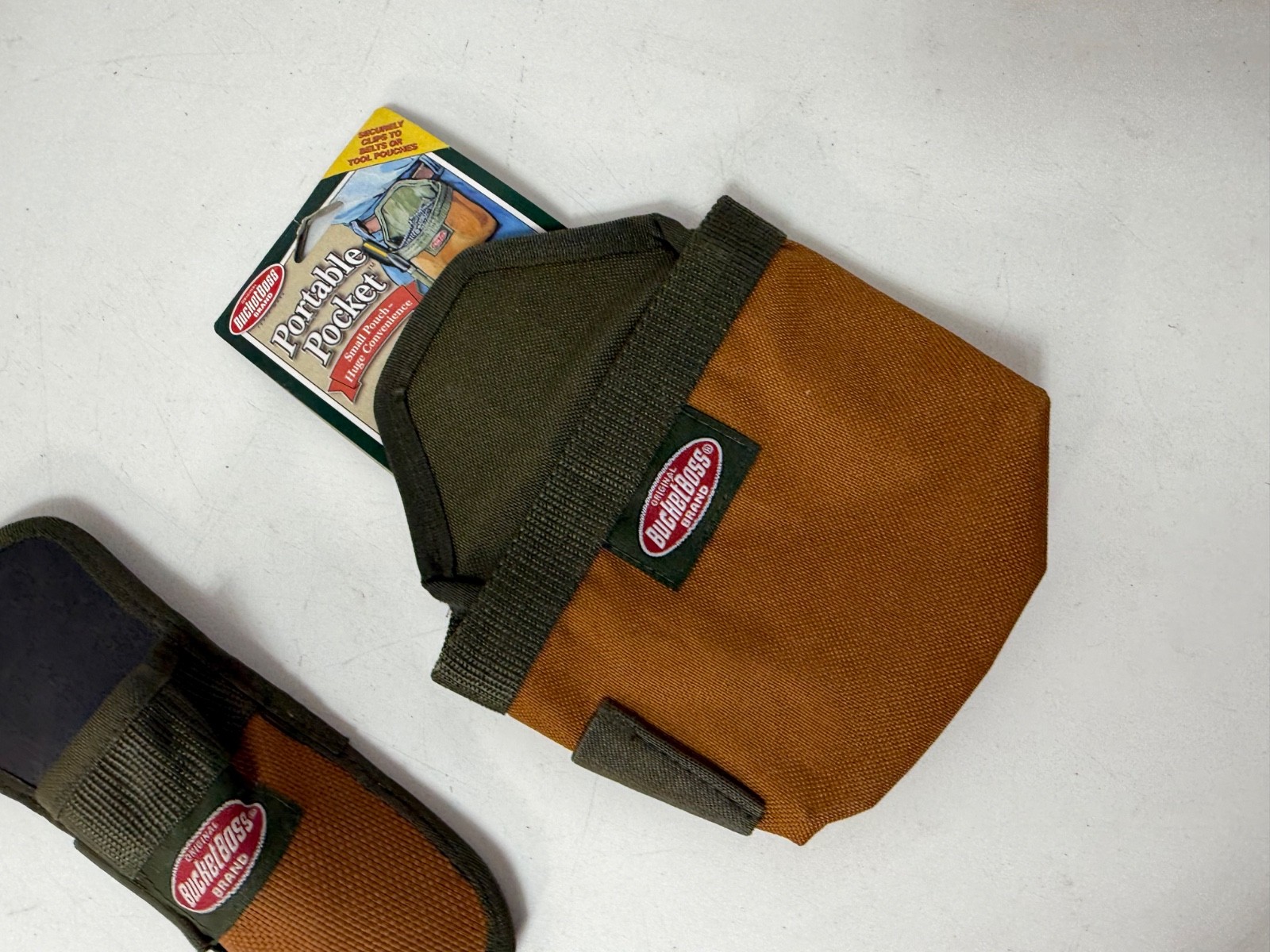 Bucket Boss Portable Pocket Small Tool Pouch & Utility Pliers Case Lot of 2