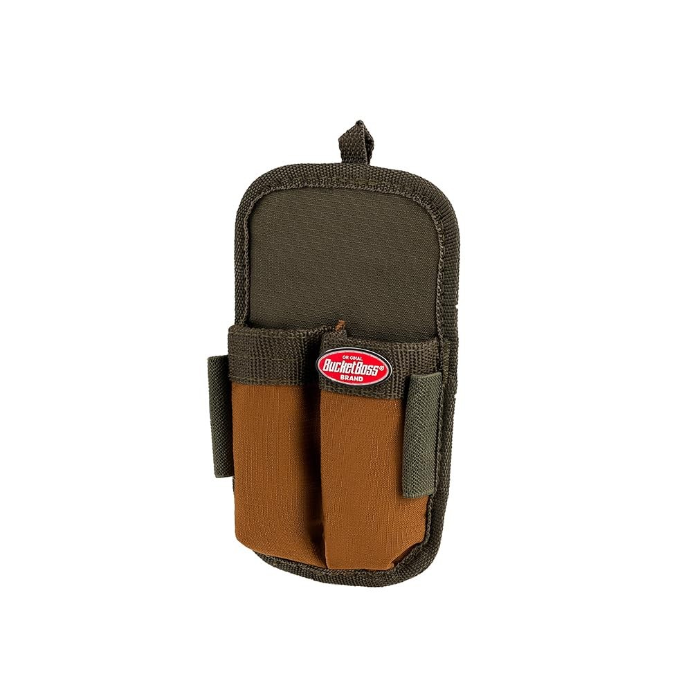 Bucket Boss – Double-Barrel Sheath, Pouches – Original (Pack of 1), Green