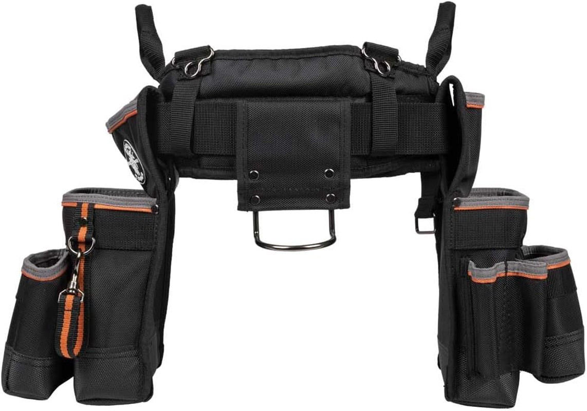 55429 Tradesman Pro Electrician’S Padded Tool Belt and Tool Pouch Combo for Long