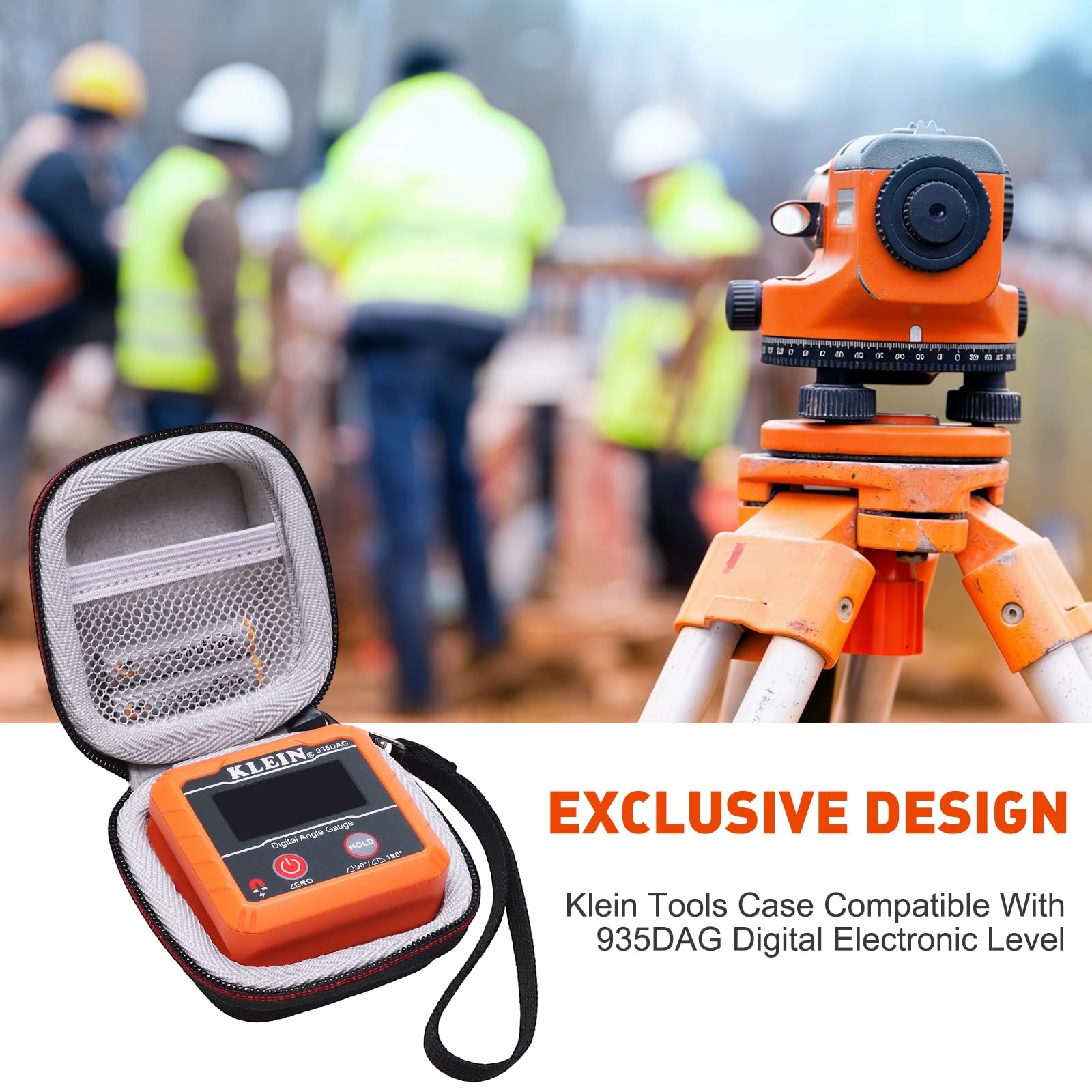 LTGEM EVA Hard Case Compatible with Klein Tools 935DAG Digital Electronic Level