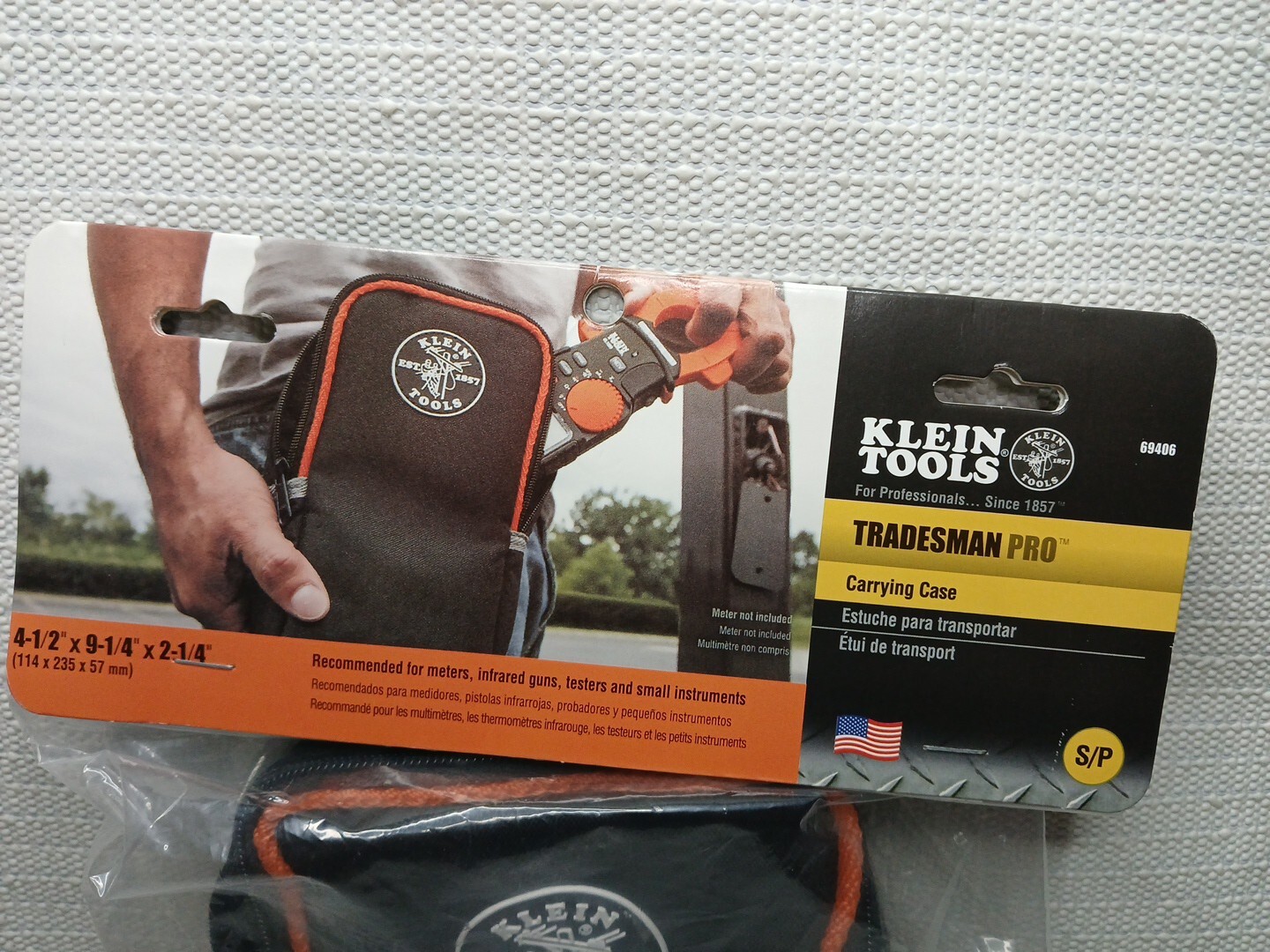 Klein Tools Tradesman Pro Carrying Case (69406) 4 1/2″x9 1/4″x 2 1/4″