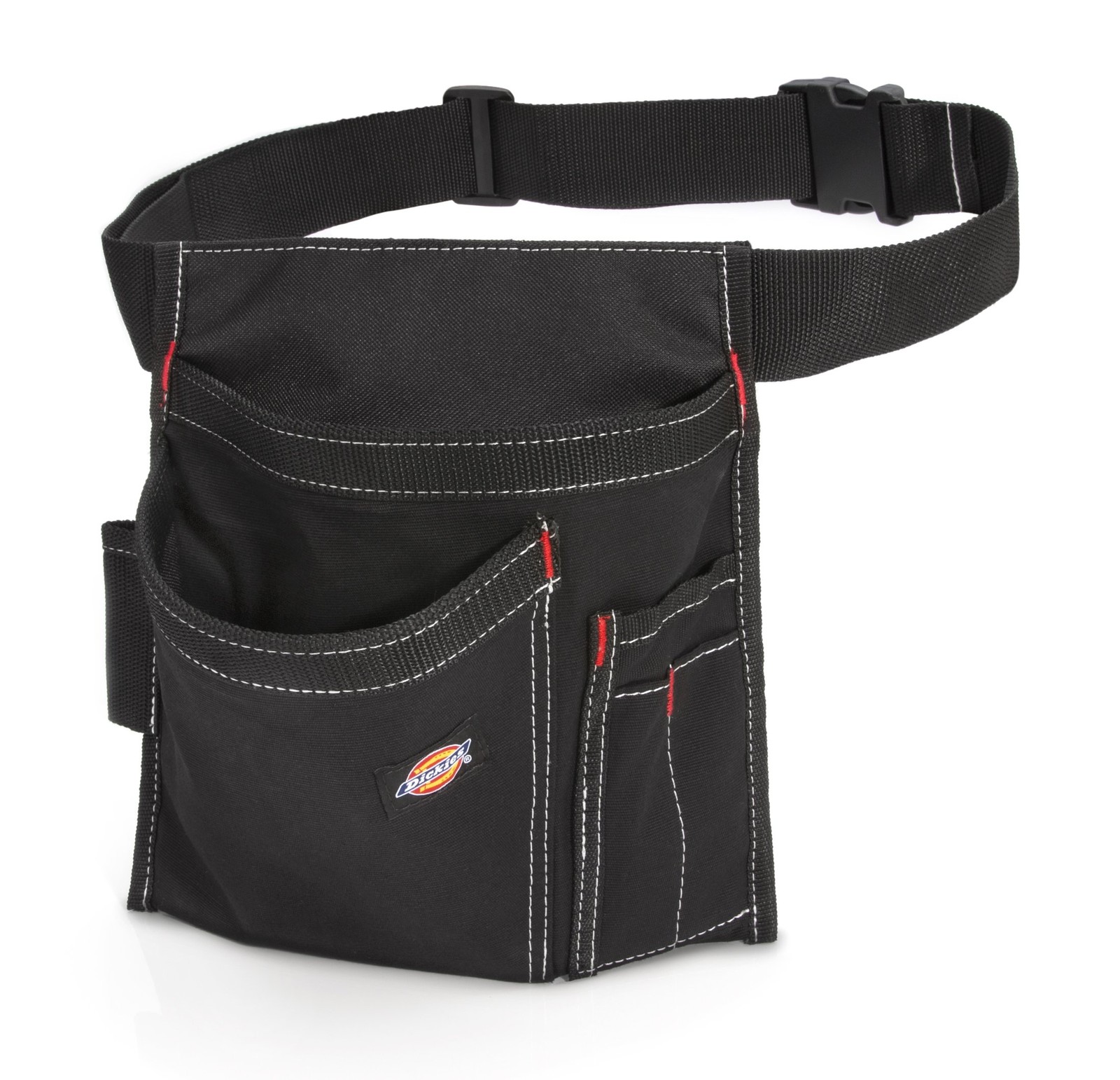 Dickies 5-Pocket Single Side Tool Belt Pouch/Work Apron, 1 Unit, Black