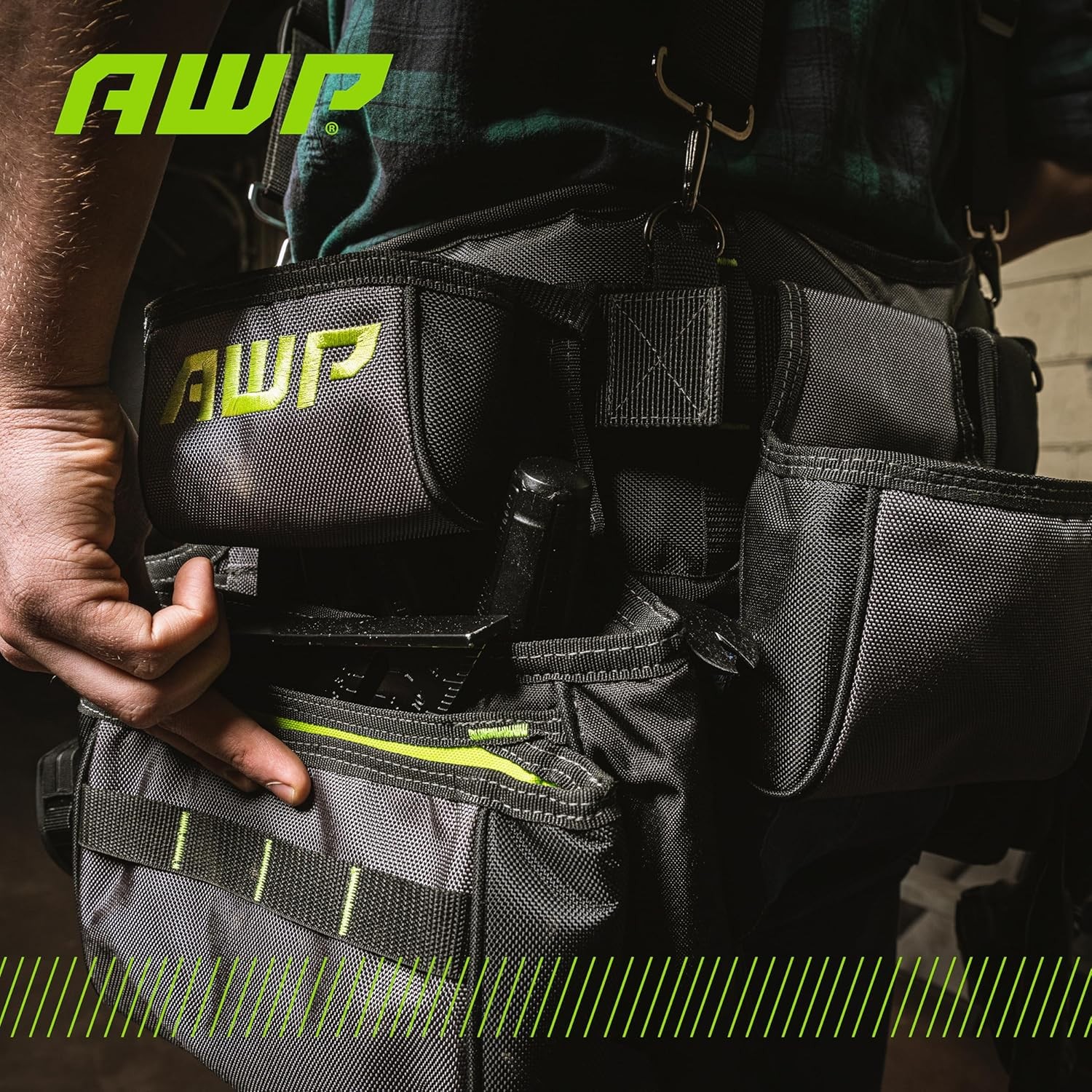 Tool Belt Tool Rig, Durable Premium Utility Belt Organizer for Men & Women, Util