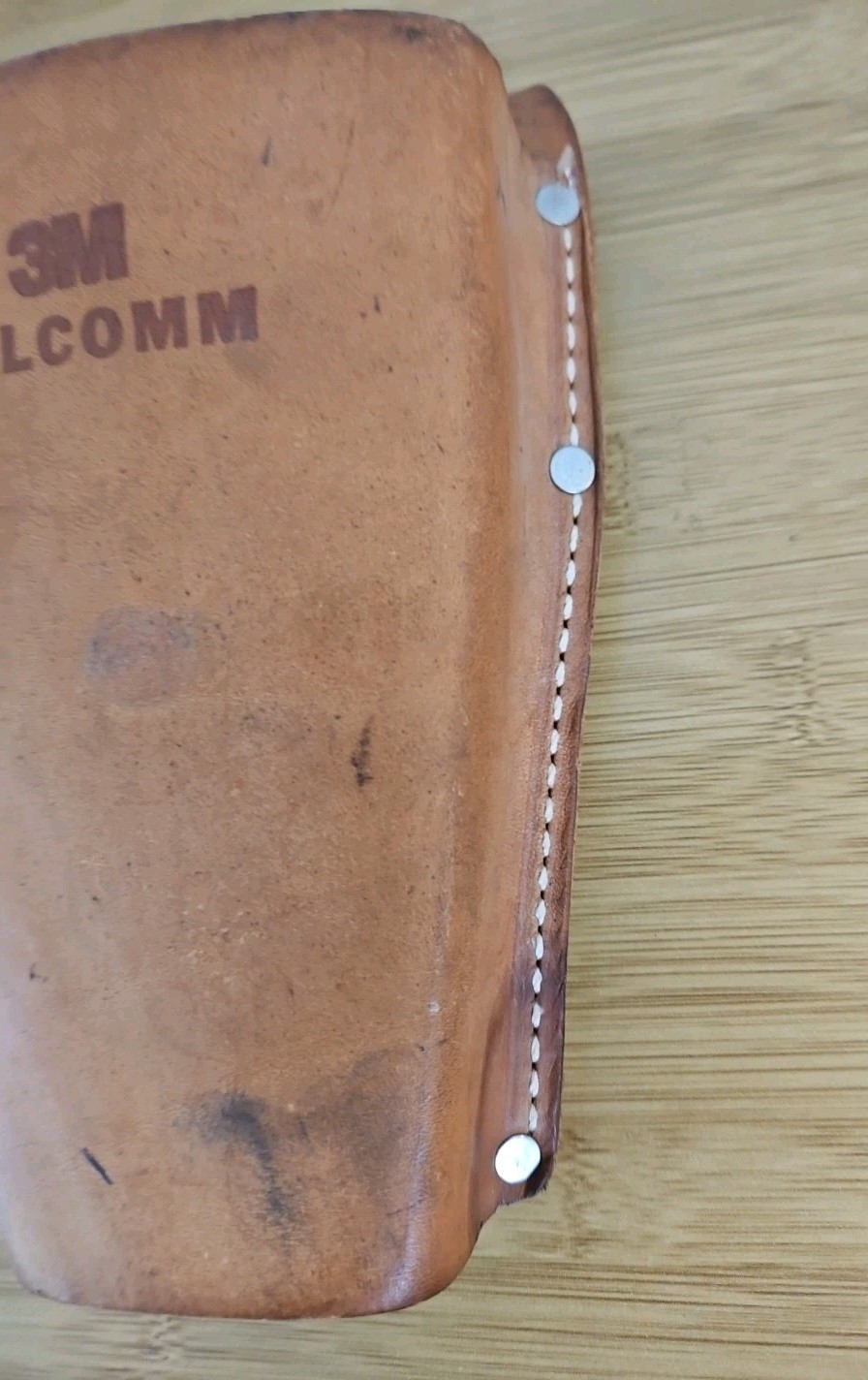 3M TELCOMM Leather Tool Holster Light Tan