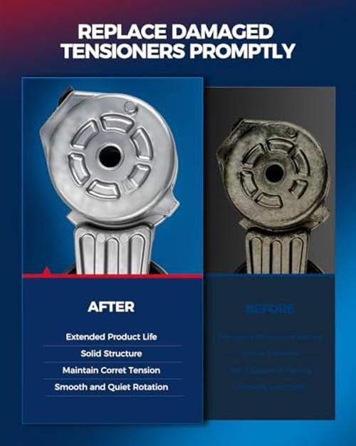 BT-50 Belt Tensioner Fit for F-350 Super for Ford F-350 Super Duty 1999-2003