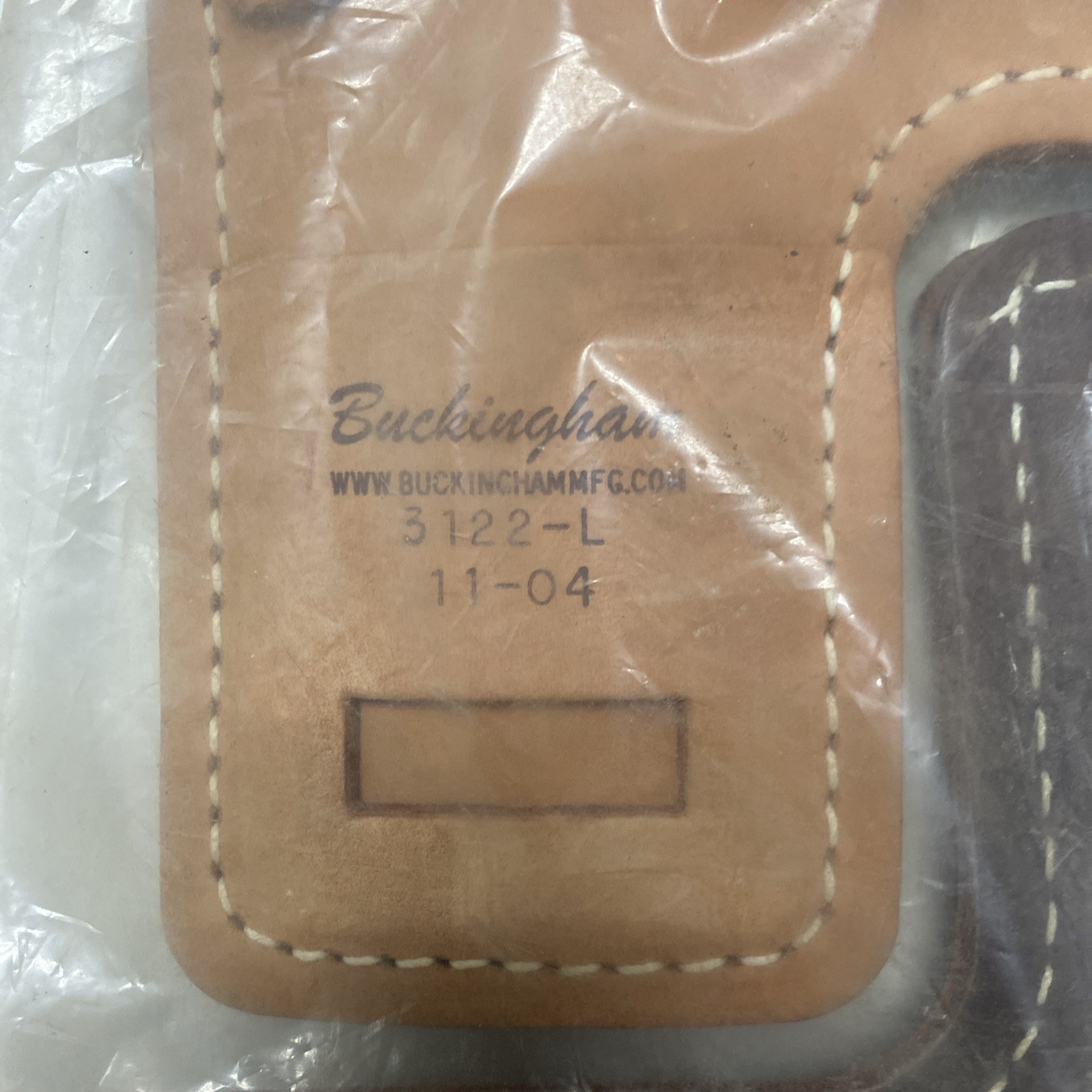 Buckingham Model 3122 leather co padded tool holder