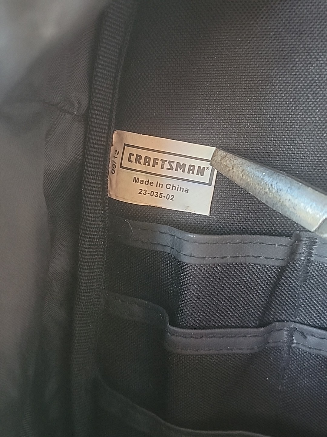 CRAFTSMAN Tools Tradesman Tool Bag Backpack Heavy duty Hard To Find