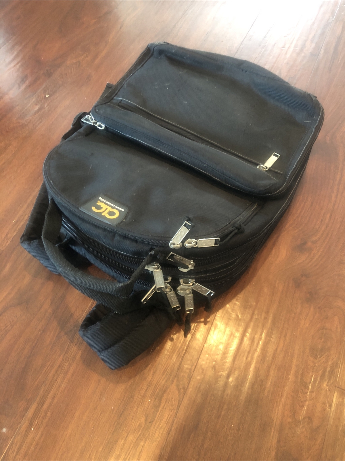 Clc 1132 Tool Backpack, Durable Ballistic Polyester Fabric, 75 Pockets, Black