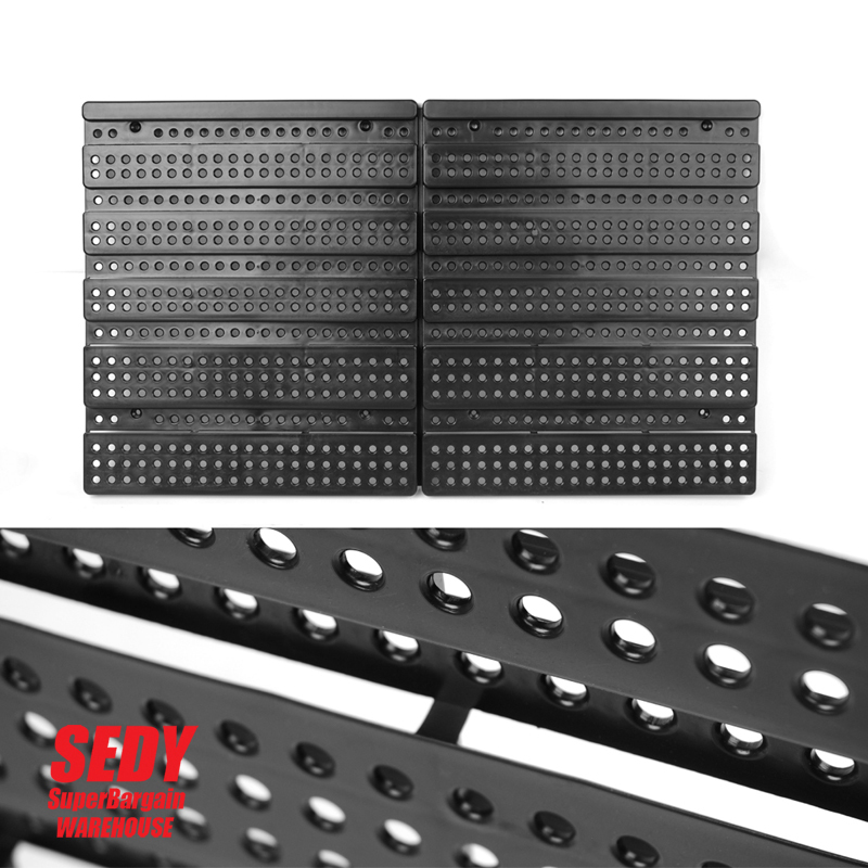 60 PC Bins Wall Mounted Storage Solution Rack Nuts & Bolts Organizer Small Parts