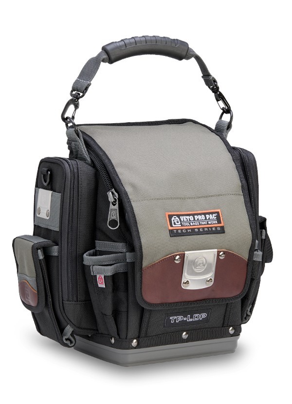 Veto Pro Pac TP-LDP Zippered Technician Tool Pouch w/ Side Meter Pockets