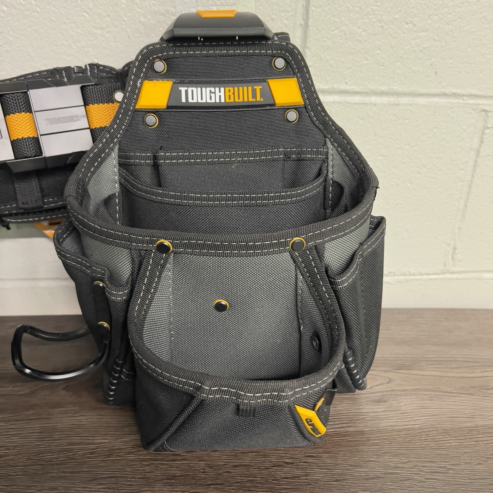 TOUGHBUILT CLIPTECH SERIES 3-PIECE HANDYMAN TOOL BELT SET TB-CT-111-CP BLK