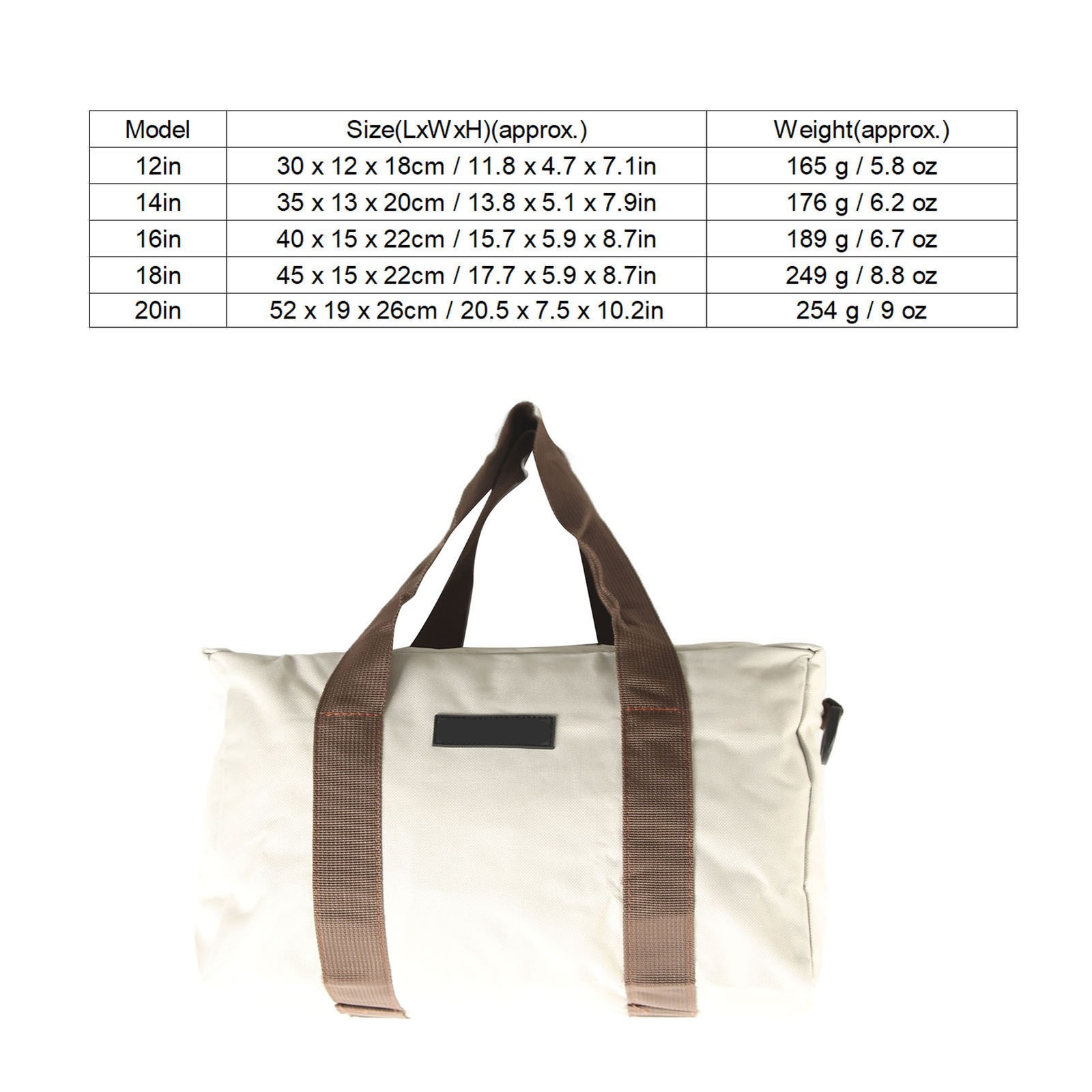 14in Wide Mouth Tool Bag Waterproof High Bearing Capacity Hardware Storage