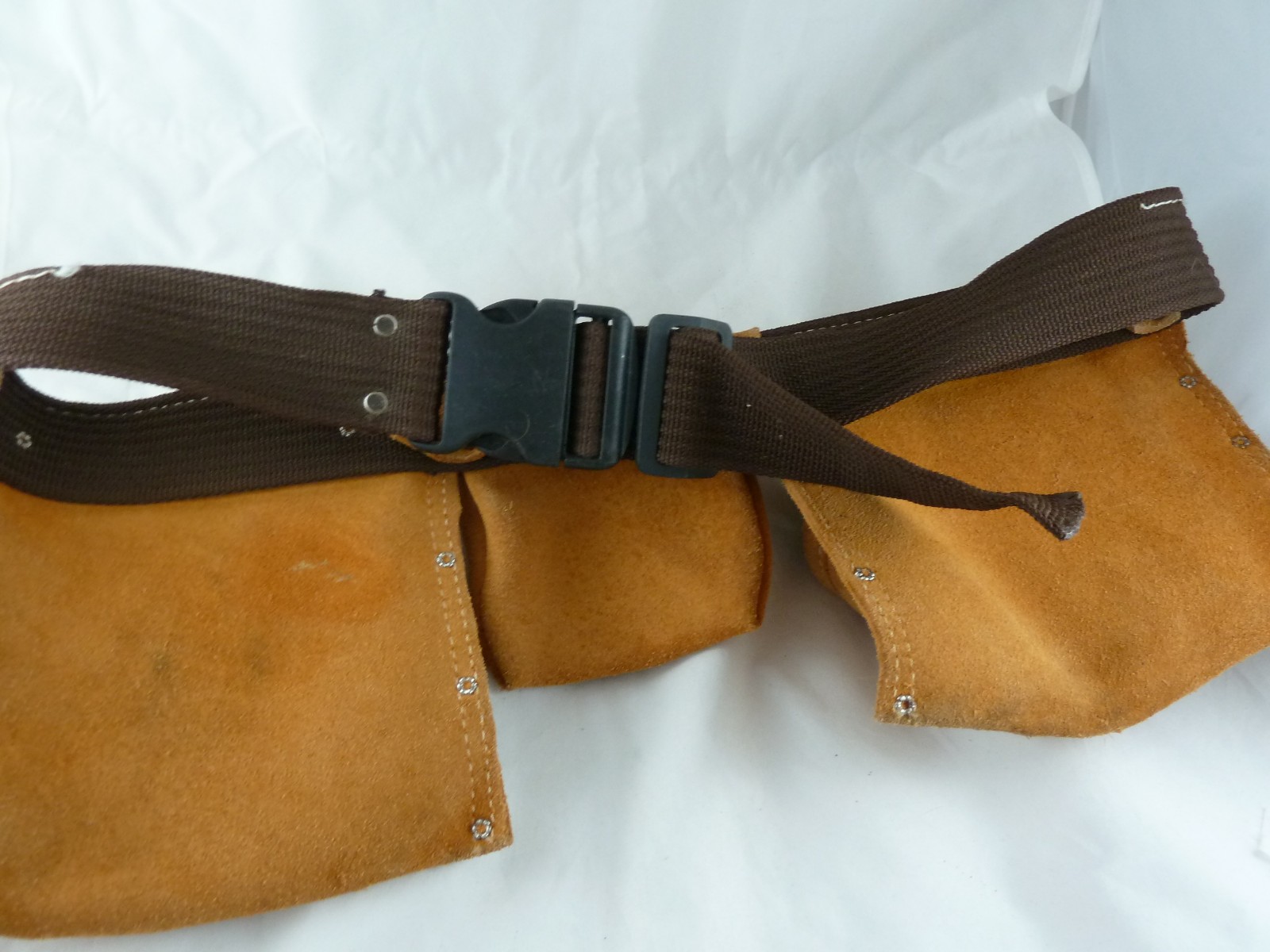 CLC Work Gear I427x Tool Apron, Tool Belt, golden tan Leather, 8 Pockets