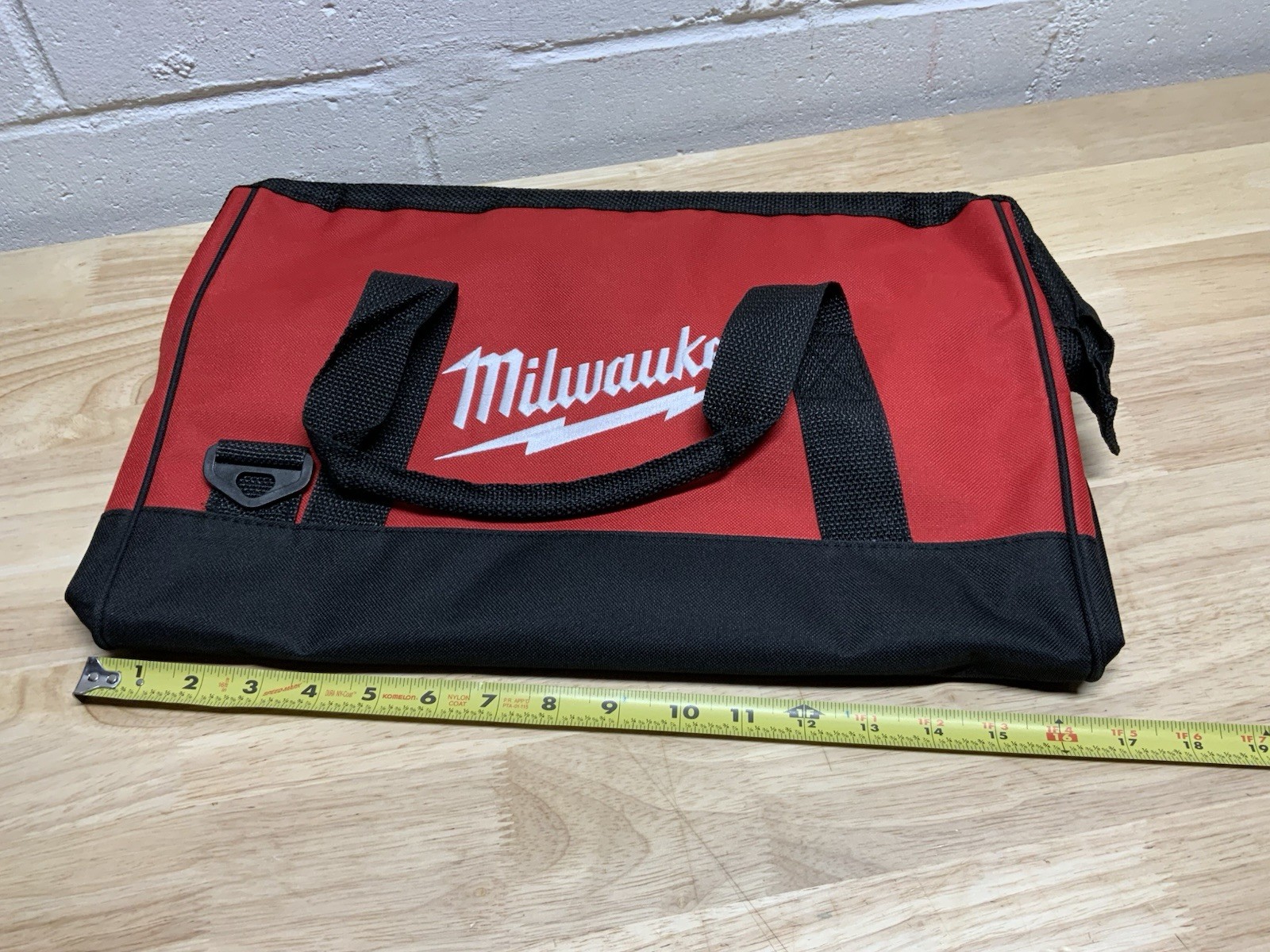 New Milwaukee 16″x10x10 Heavy Duty Canvas Tool Bag W Pockets – SET OF TWO