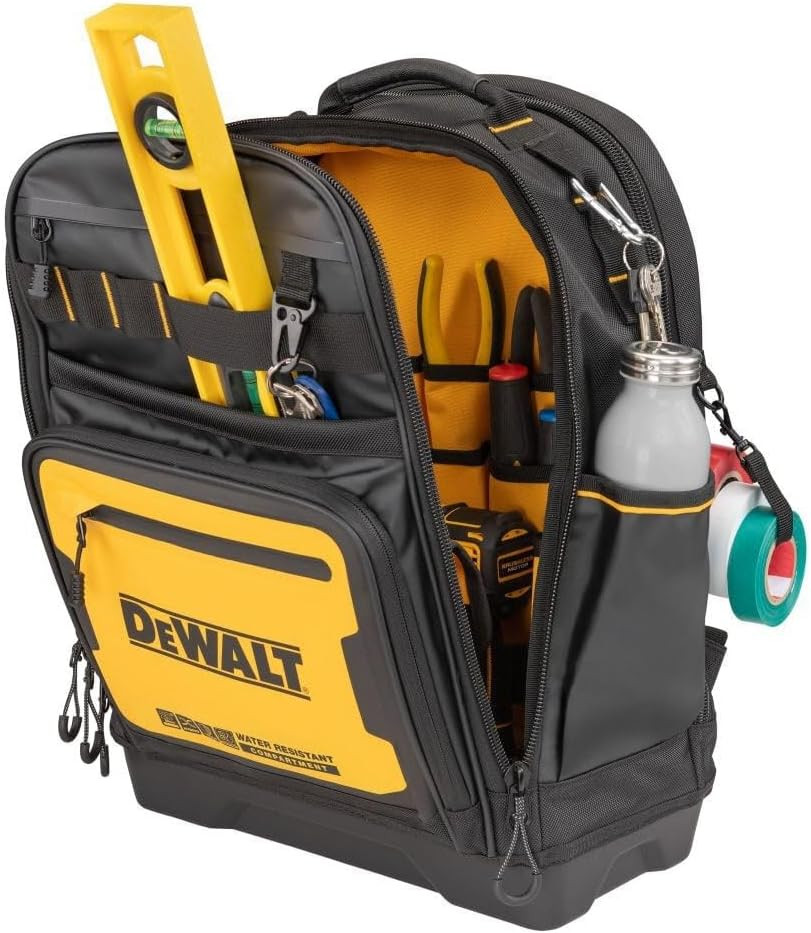 DEWALT Tool Backpack, Tool Storage and Organization, Durable and Water Resistant
