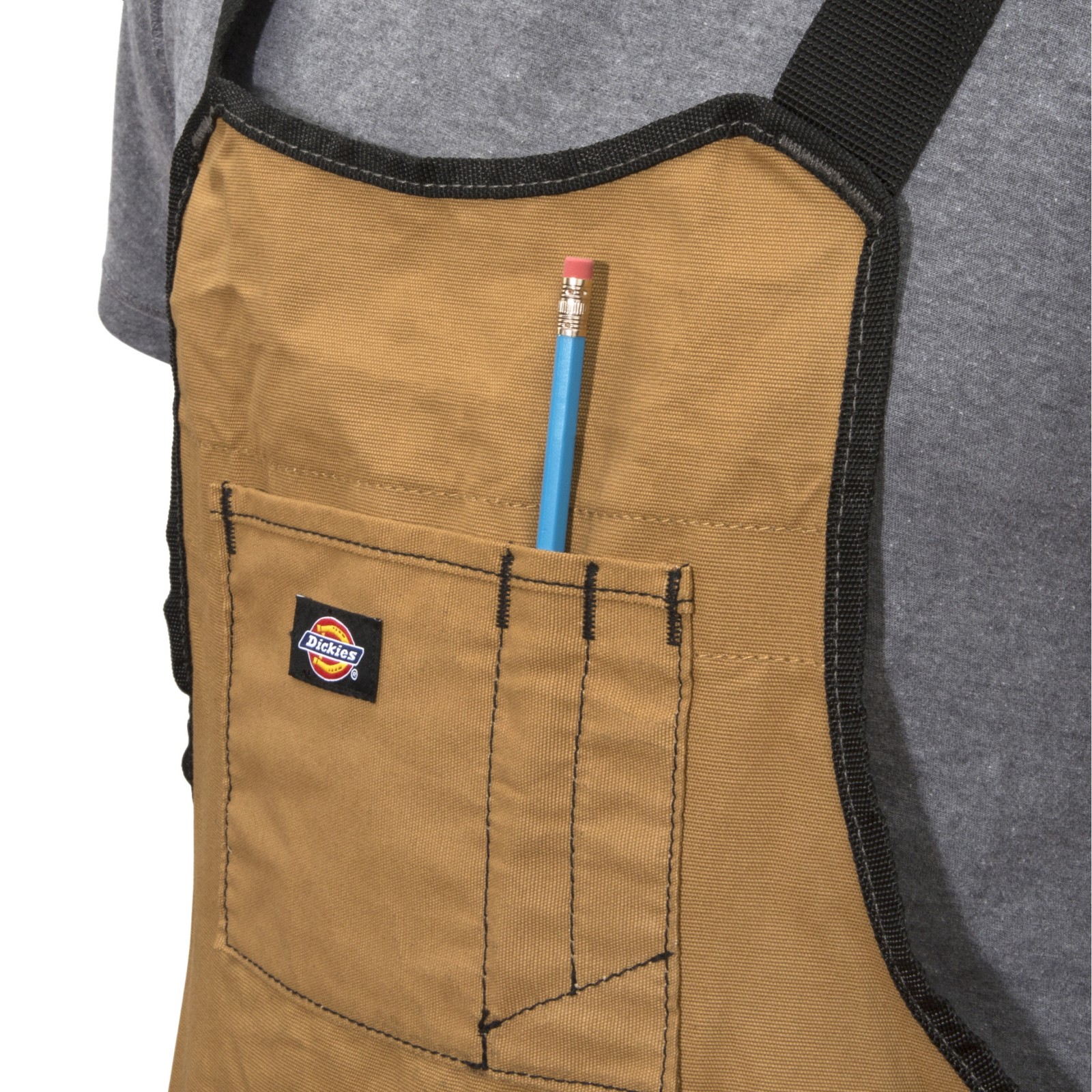 Tool Bib Apron 16 Pocket Woodworking Gardening Carpenter Dickies 57027