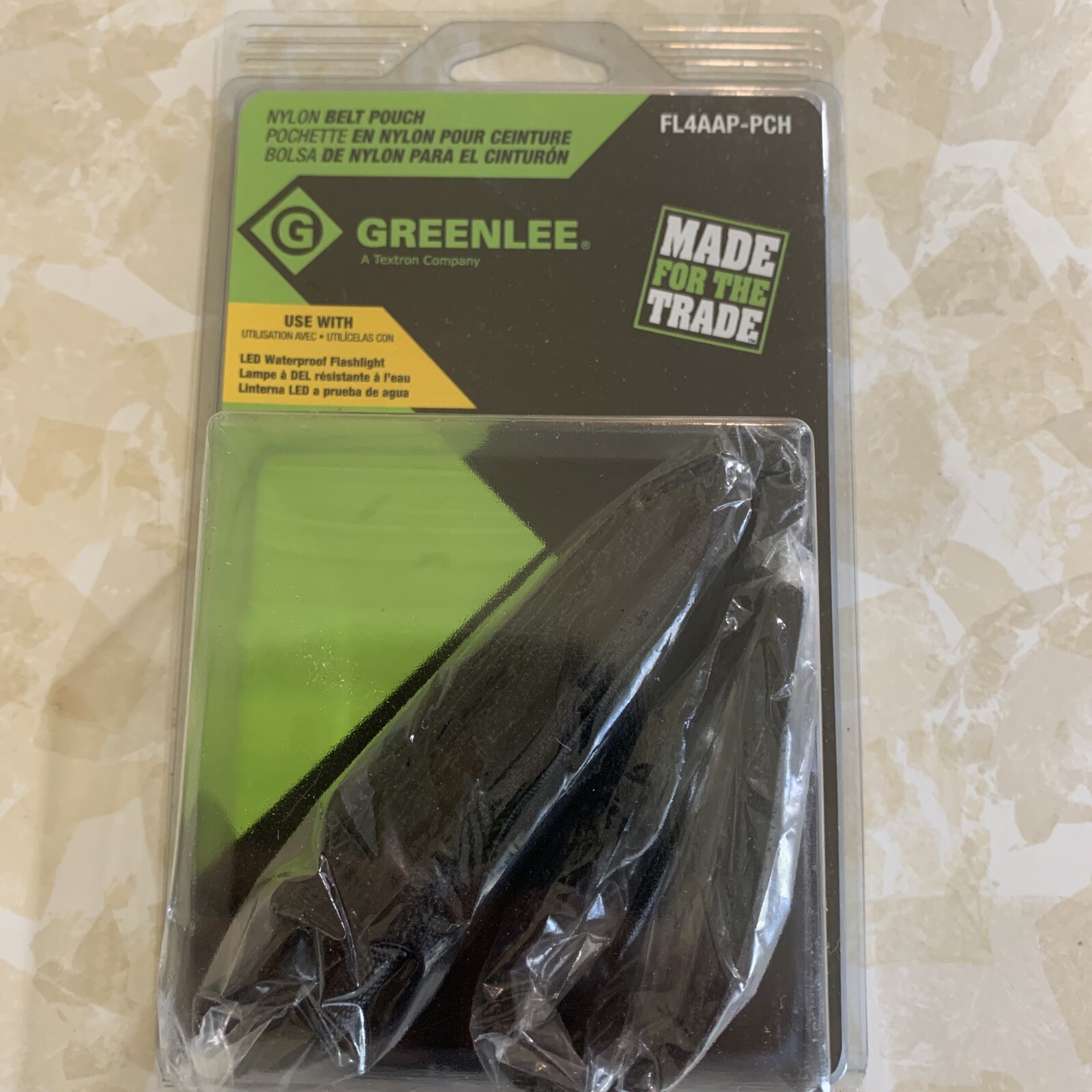 Greenlee FL4AAP-PCH Nylon Belt Pouch New in Blister Pack