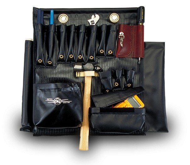 ESTEX 1829-HB-7 Aerial Tool Apron Vinyl Coated Nylon and Canvas