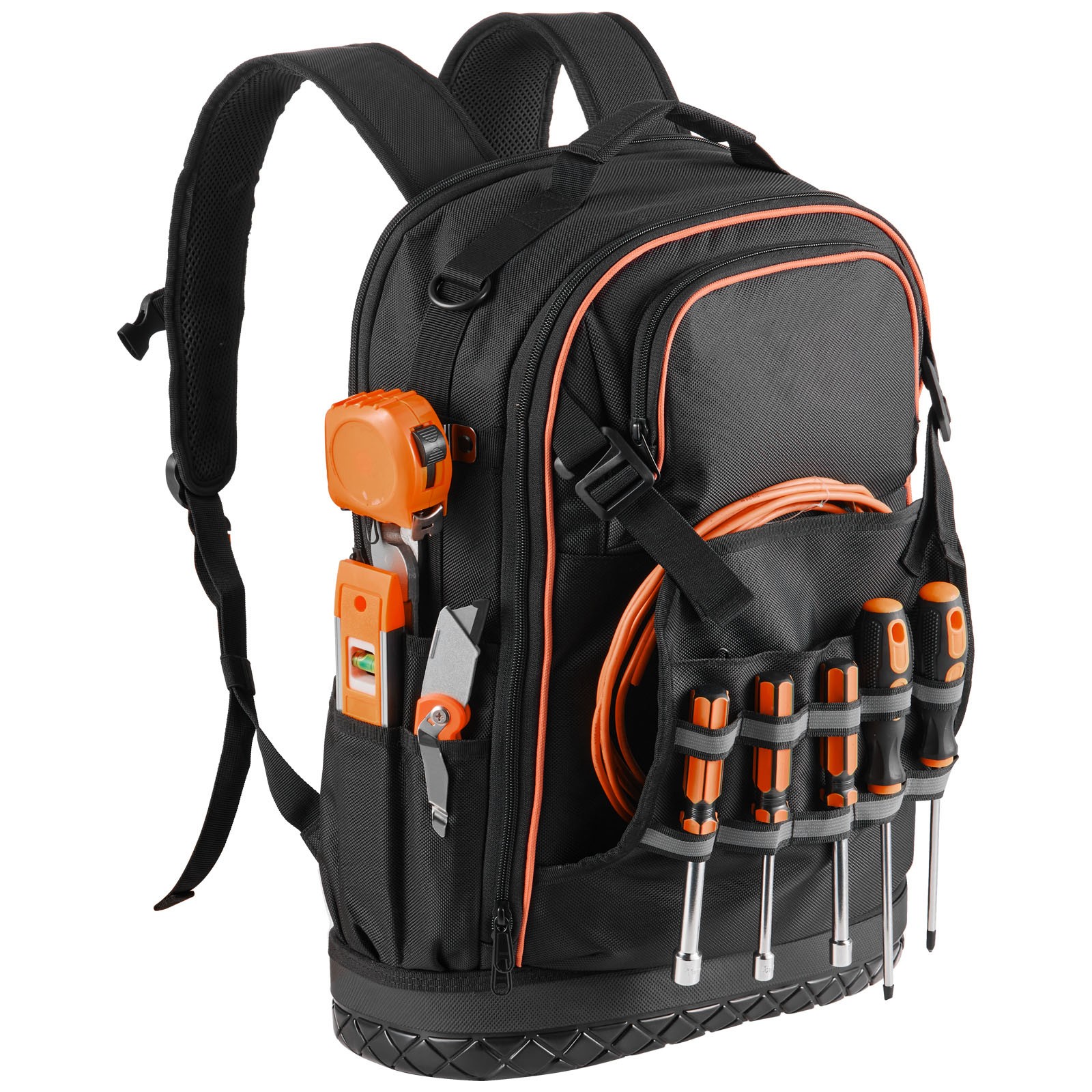 Uimoso Tool Backpack with 65 Pockets, Durable and Ideal for Electricians