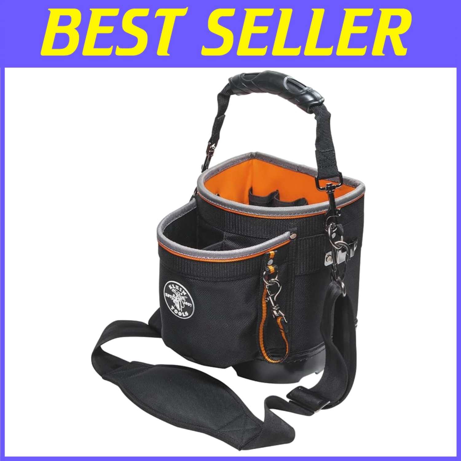 Klein Tools Organizer Shoulder Bag – 1680d Ballistic Weavet**