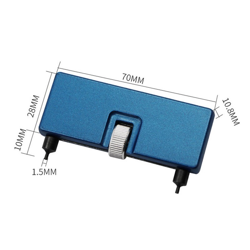 Adjustable Watch Back Case Opener Wrench Tool for Battery Replacement Repair Kit