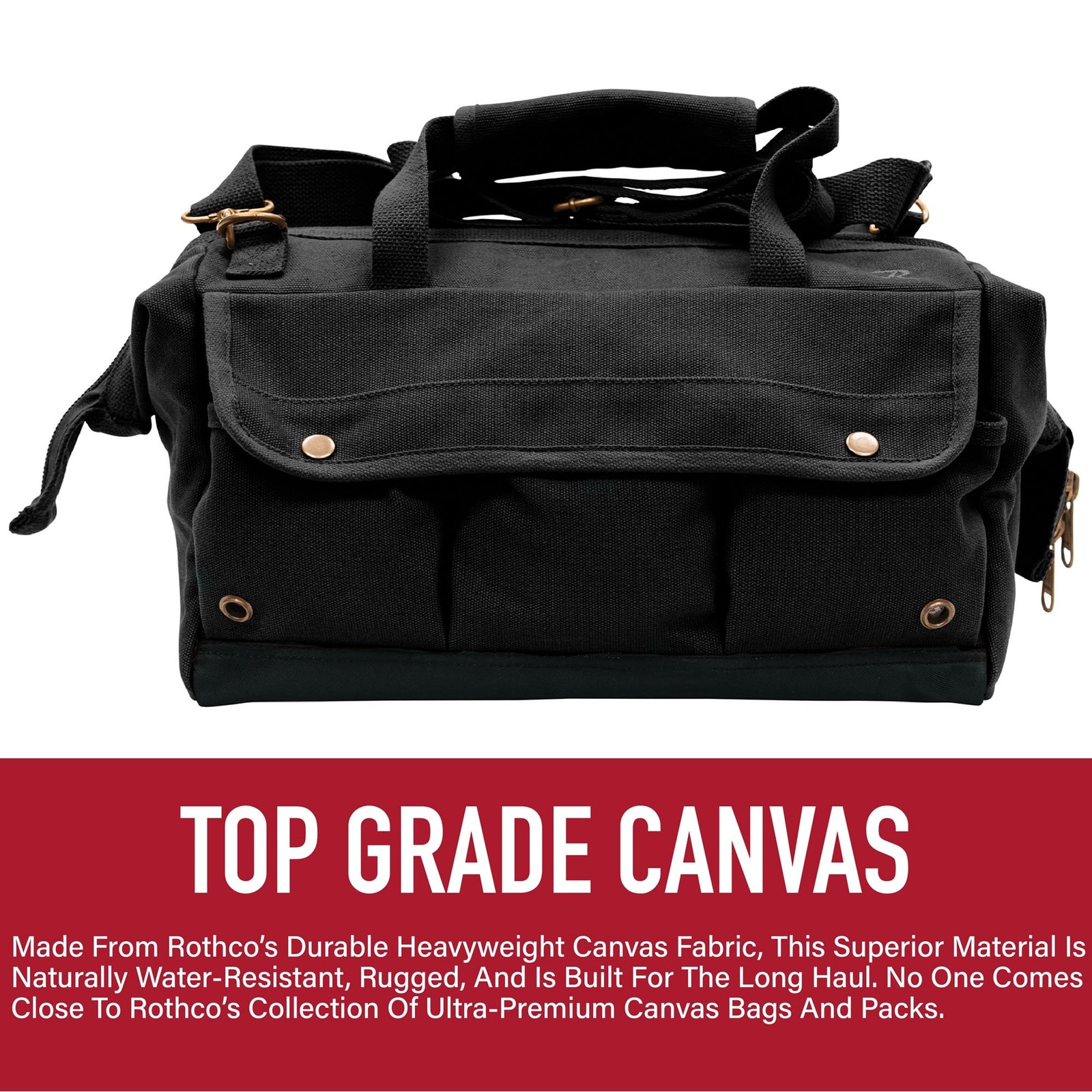Rothco Renovator Tool Bag 26 Tool Pocket Canvas Diy Work Equipment Gear