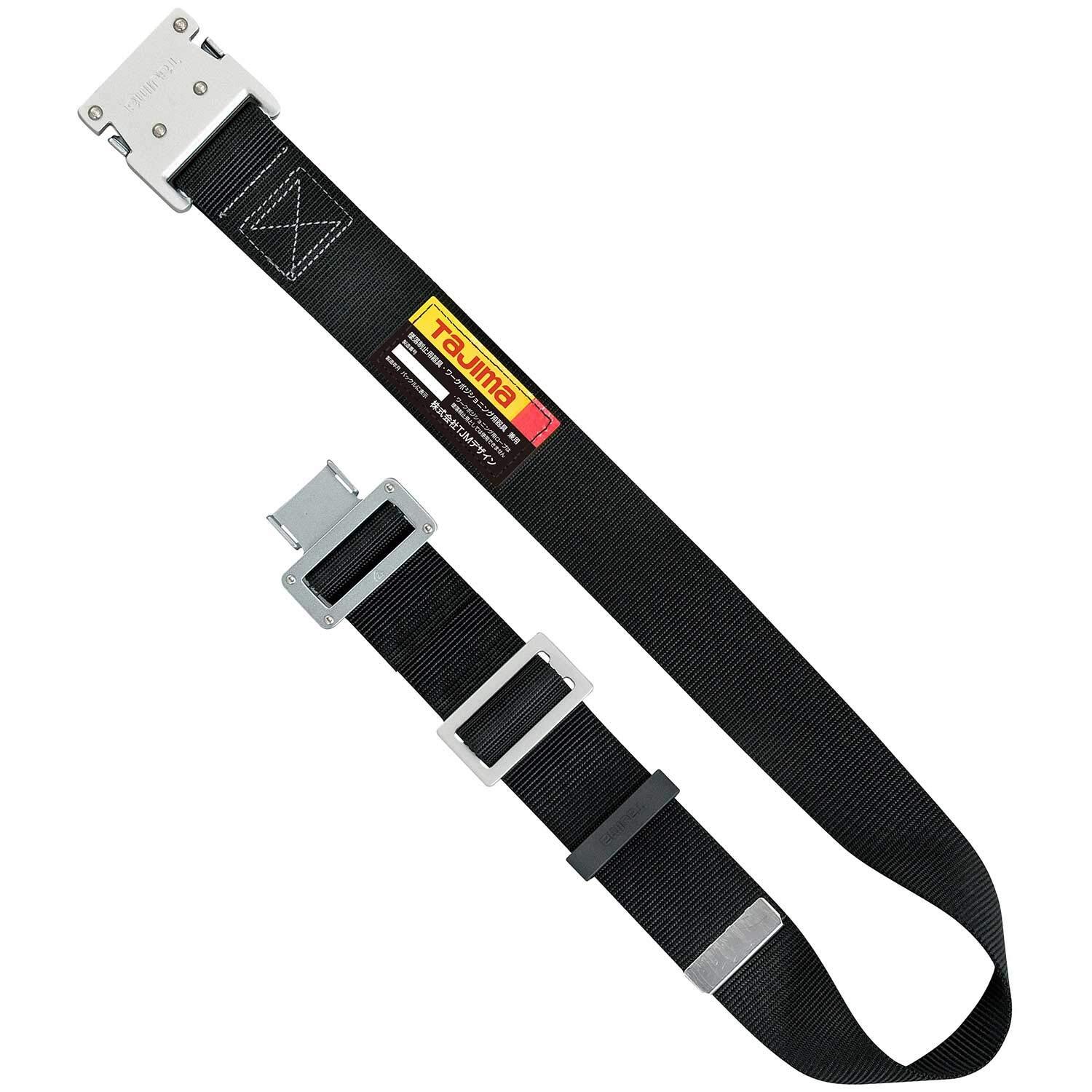 New TAJIMA BODY BELT (M SIZE – W50 x L1250mm) BWM125-BK from Japan