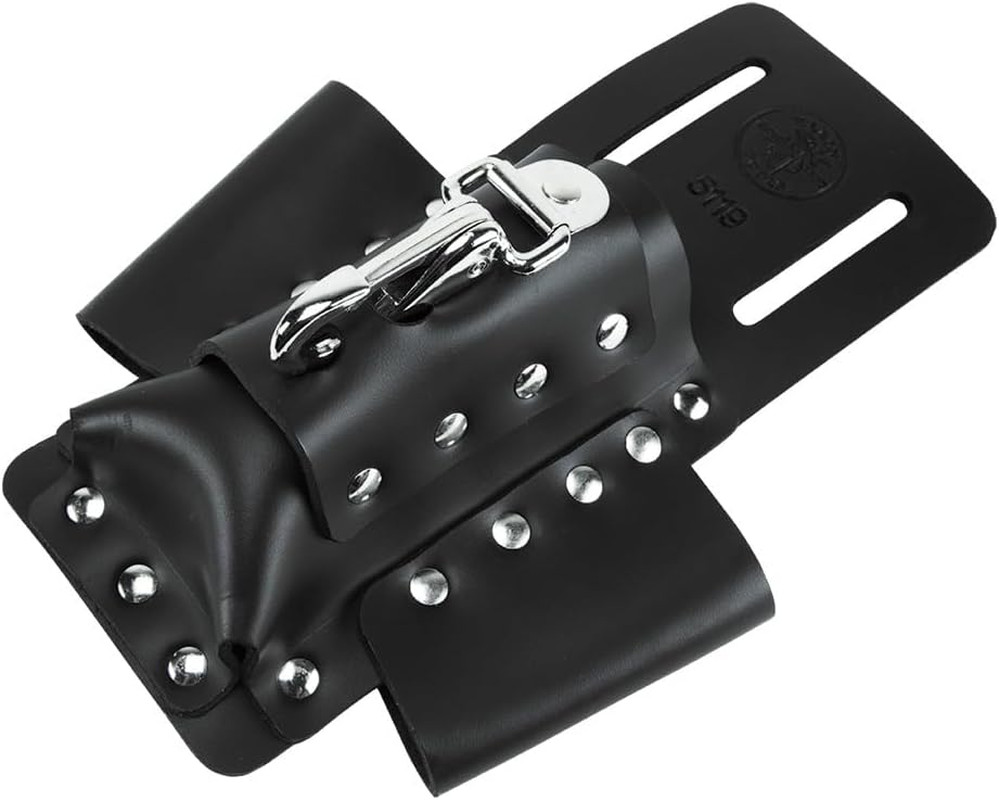 5119 Tool Pouch, Multi Tool Holder with 4 Pockets and Knife Holder Is Great for