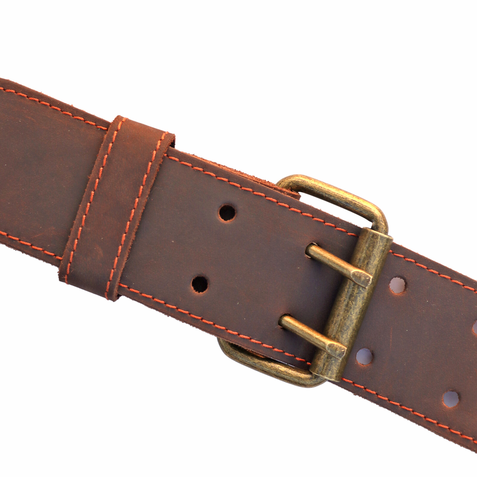 Leather 2inch Tools Belt Hammer Hooks Scaffolding Holder Drill Holster