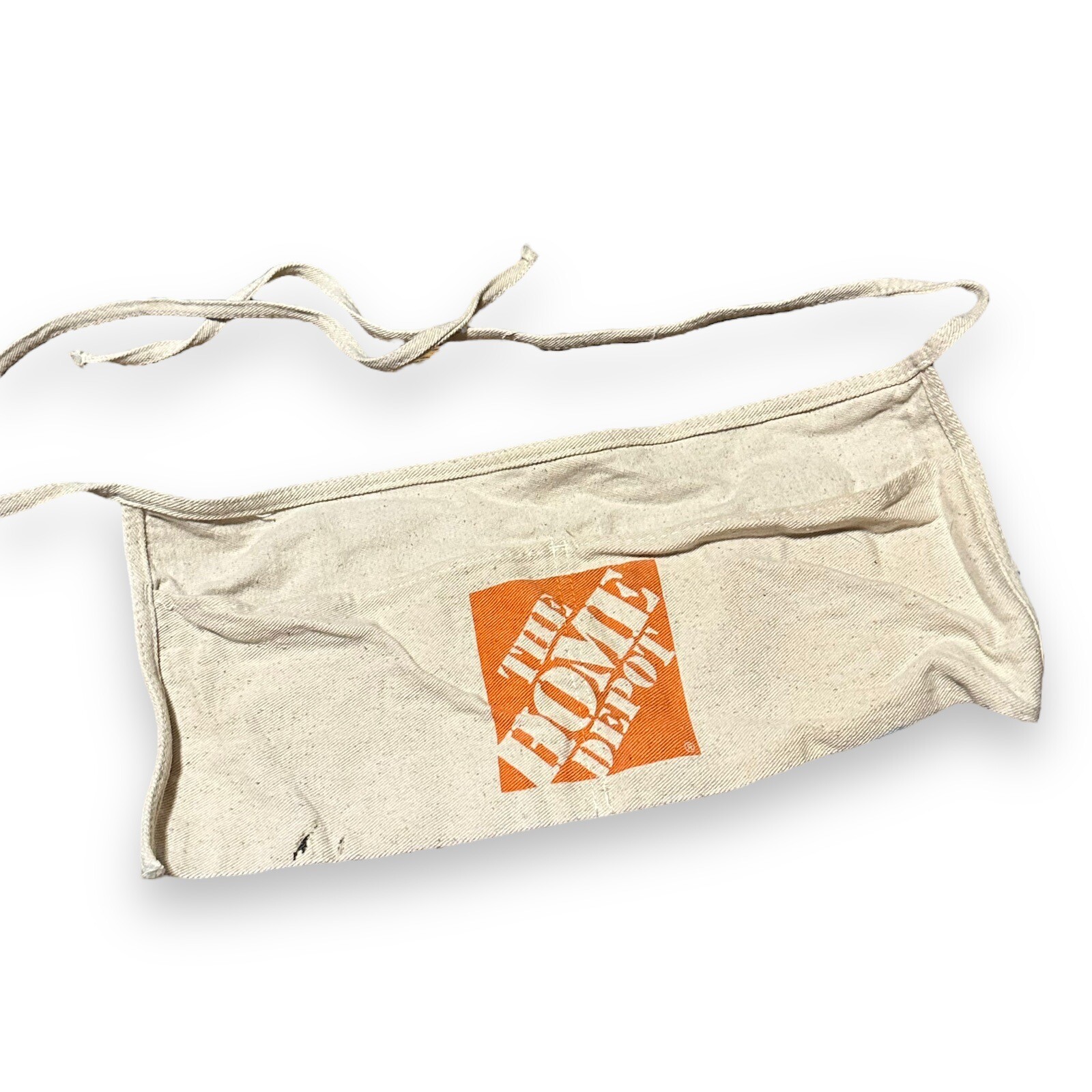The Home Depot 2 Pouch Carpenter Nail Apron Waist Cotton Canvas Belt