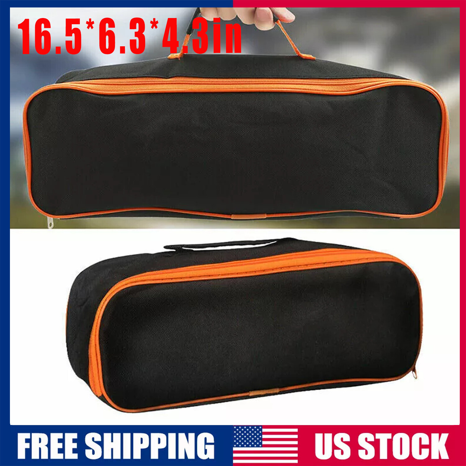 Tool Storage Bag Zip Carry Case Pouch Bag Pocket Organizer Oxford Cloth Portable