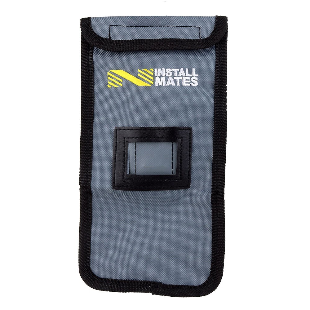InstallMates™ 7″ Cable Tie Storage & Carry Pouch (Gray)