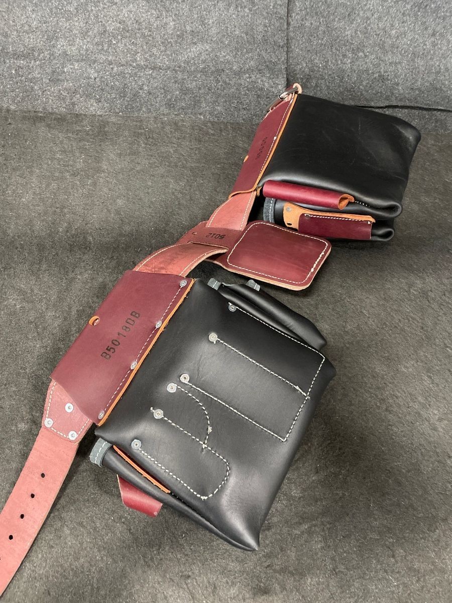 OCCIDENTAL LEATHER B5080DB Size M Pro Framer Set Tool Belt – Black