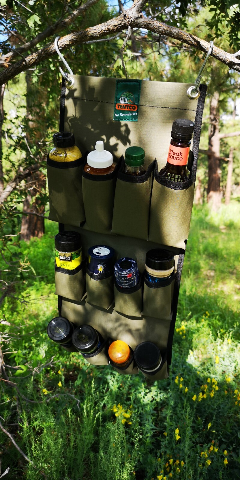 Canvas Spice Rack camping picnic overland vanlife 4×4