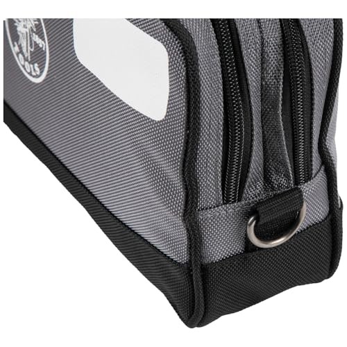 Gray Orange Dual Compartment Tool Pouches Heavy Duty Storage Bags 12 Inch 10 …