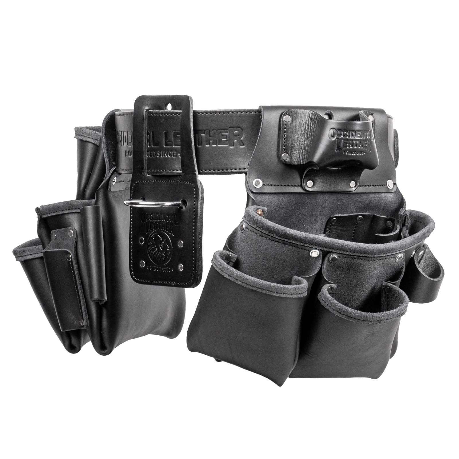 Occidental Leather UB5080DB Ultra Black Pro Framer Tool Bag Set CHOOSE SIZE