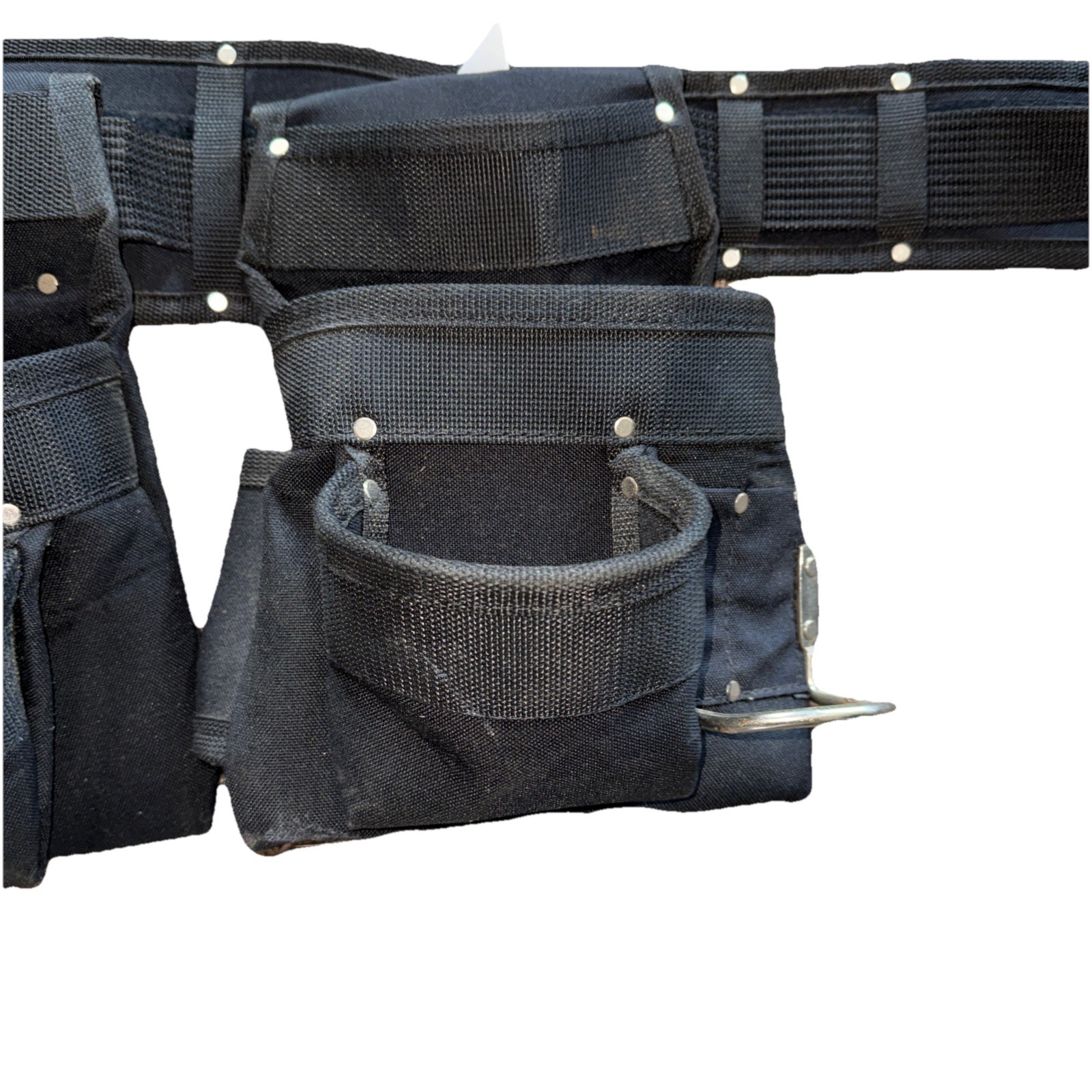 Professional Electrician Carpenter Tool Belt Black Made USA