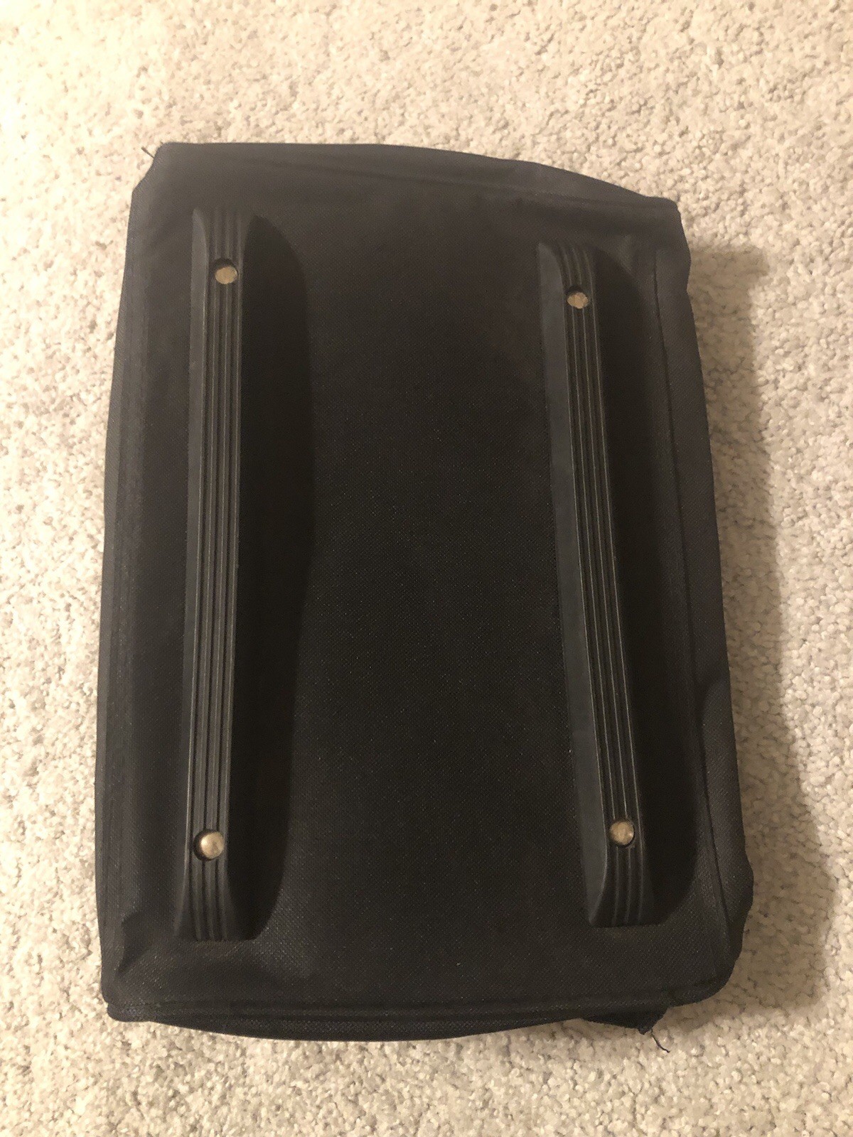 DeWALT Contractor Tool Bag Small Soft Case Zippered Tote Black Yellow Storage